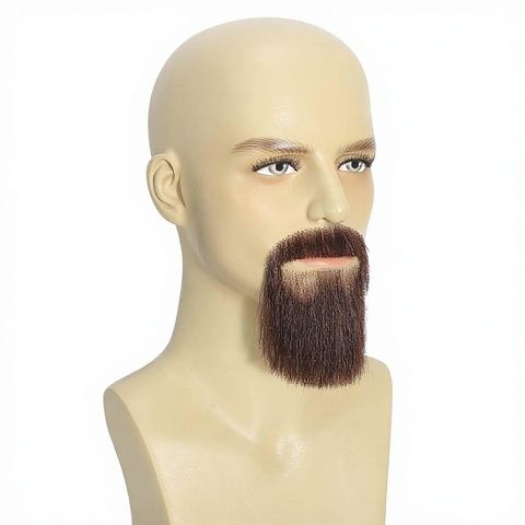 Realistic Black Handmade Human Hair Soft Invisible Mesh Mous view 8