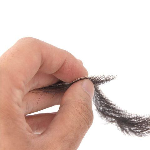 Realistic 100% Human Hair Full Hand Tied Lace Invisible Cap view 7